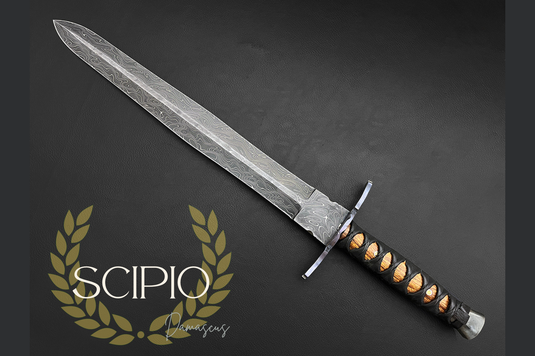 Scipio | Dawson Select Steel | Double-Edged Sword | Arizona Ironwood