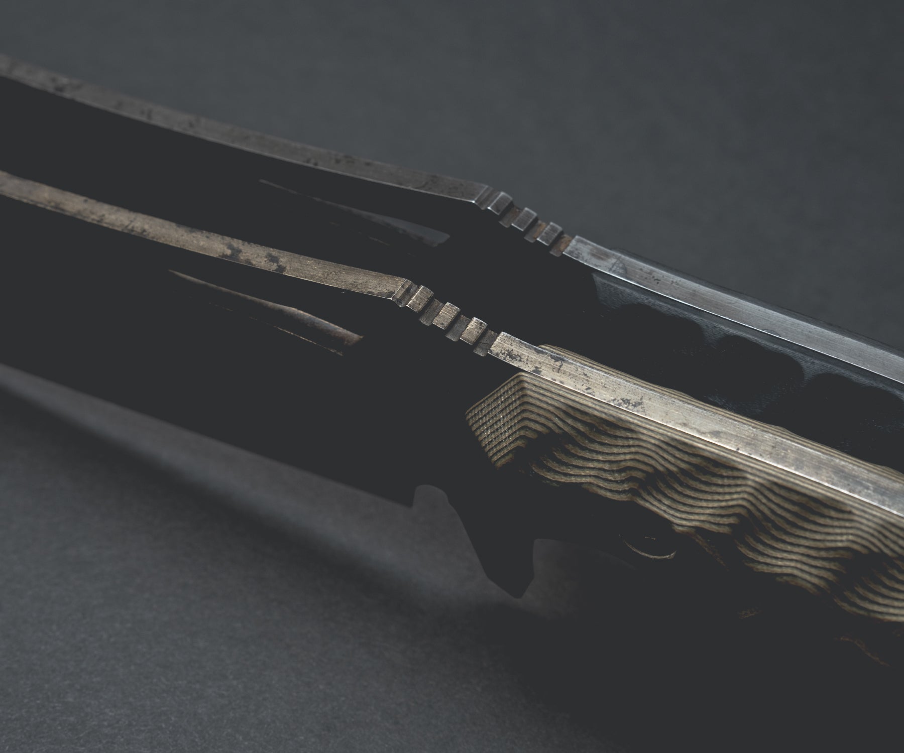 Archangel | Bolo Bowie | Pop's ProCut Steel | Wildfire Blade Finish