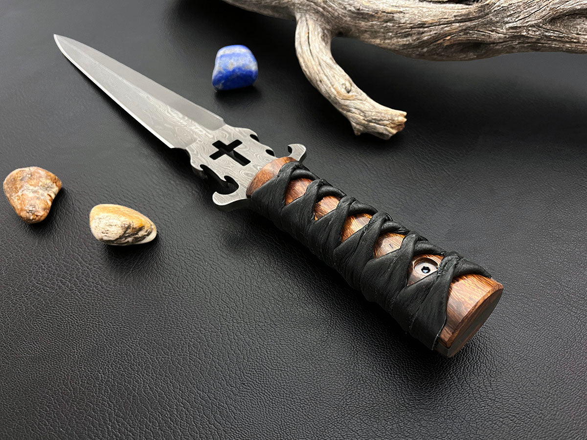 Defender of the Faith | Double-Edged Dagger | Dawson Select Steel | Arizona Ironwood