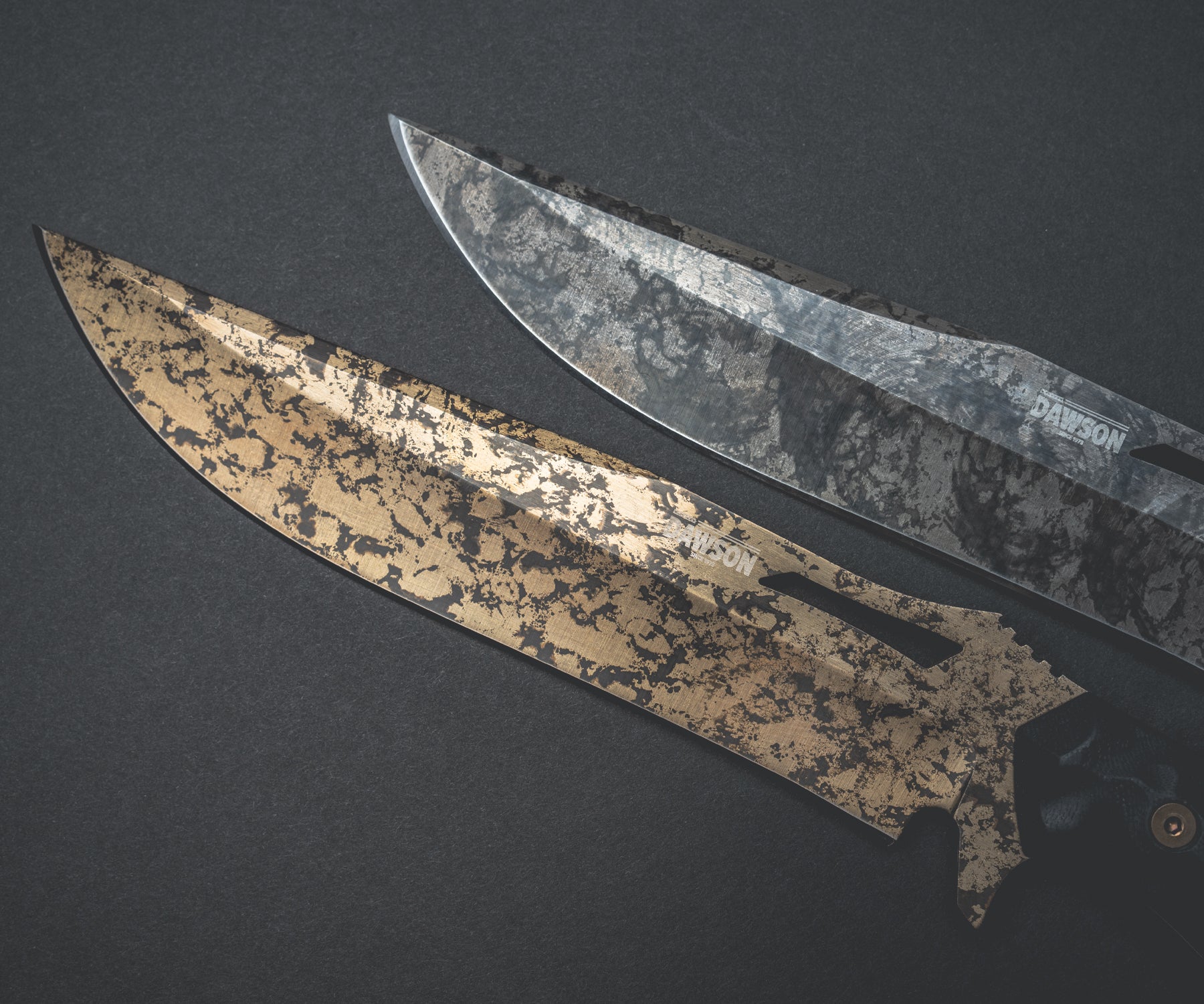 Seraphim CP (Crusher Pommel) | Urban Survival Bowie | Pop's ProCut Steel | Rainstorm Blade Finish