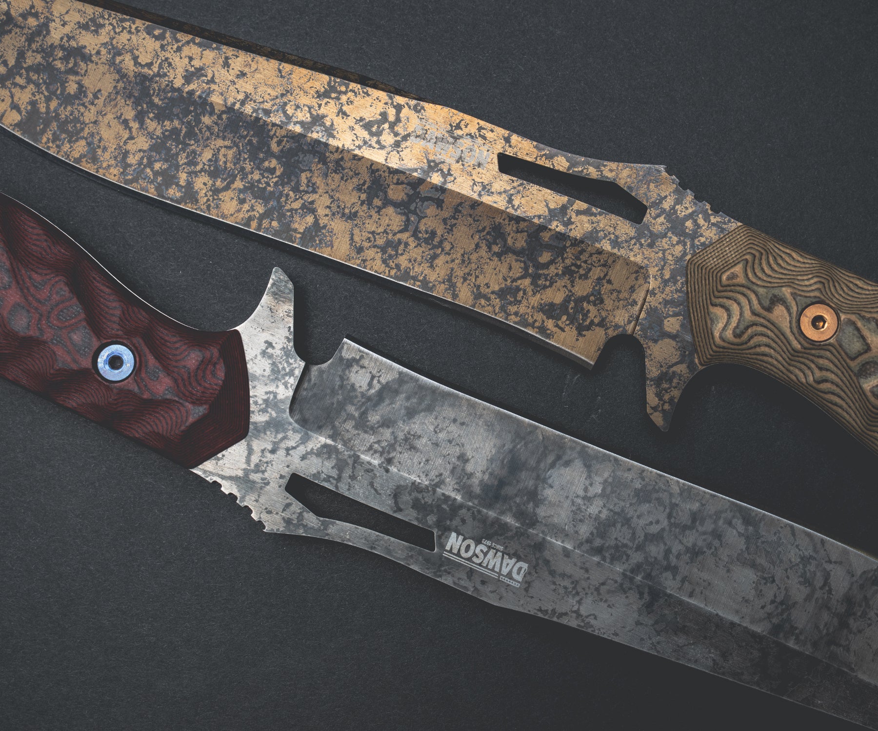 Seraphim SP (Striker Pommel) | Urban Survival Bowie | Pop's ProCut Steel | Wildfire Blade Finish