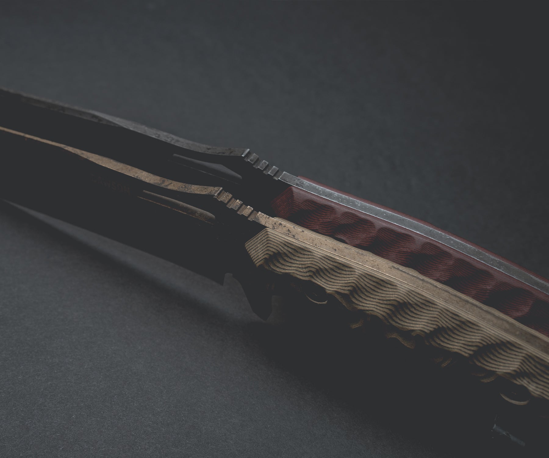 Seraphim SP (Striker Pommel) | Urban Survival Bowie | Pop's ProCut Steel | Wildfire Blade Finish