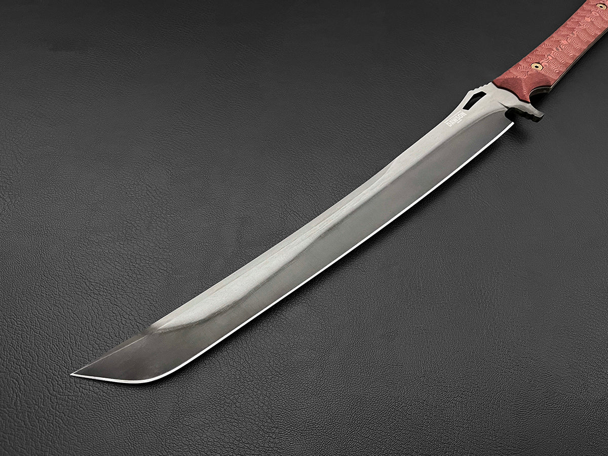 Armageddon Survival Sword | 13" Blade | 80CRV2 Steel | NEW Hamon - Differential Heat Treat