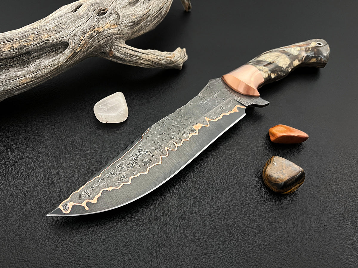 Bridger | Western Bowie | Dawson Select CopperMai Steel | Mammoth Fusion