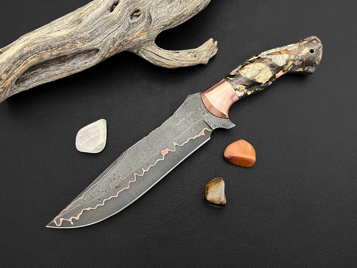 Bridger | Western Bowie | Dawson Select CopperMai Steel | Mammoth Fusion
