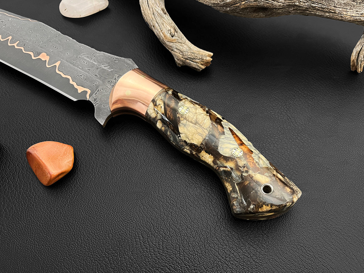 Bridger | Western Bowie | Dawson Select CopperMai Steel | Mammoth Fusion