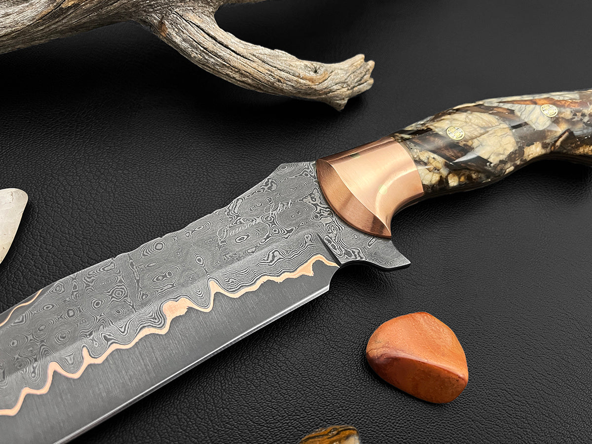 Bridger | Western Bowie | Dawson Select CopperMai Steel | Mammoth Fusion