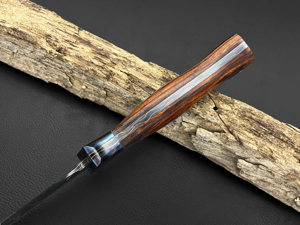 Dirk of Stewart | Dawson Select Copper San Mai Steel | Arizona Ironwood