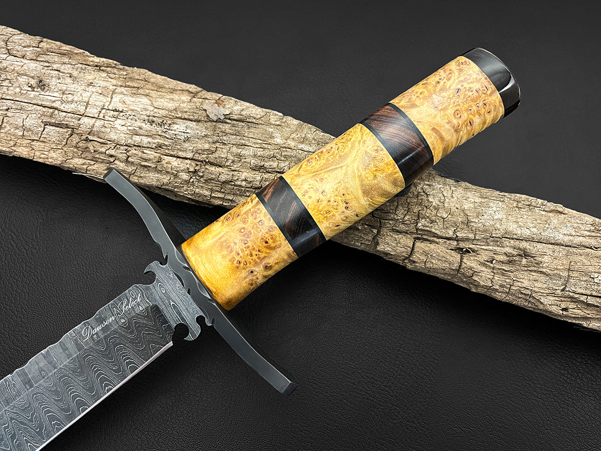 Old Missouri Western Bowie XL | Dawson Select Steel | Maplewood + Ironwood