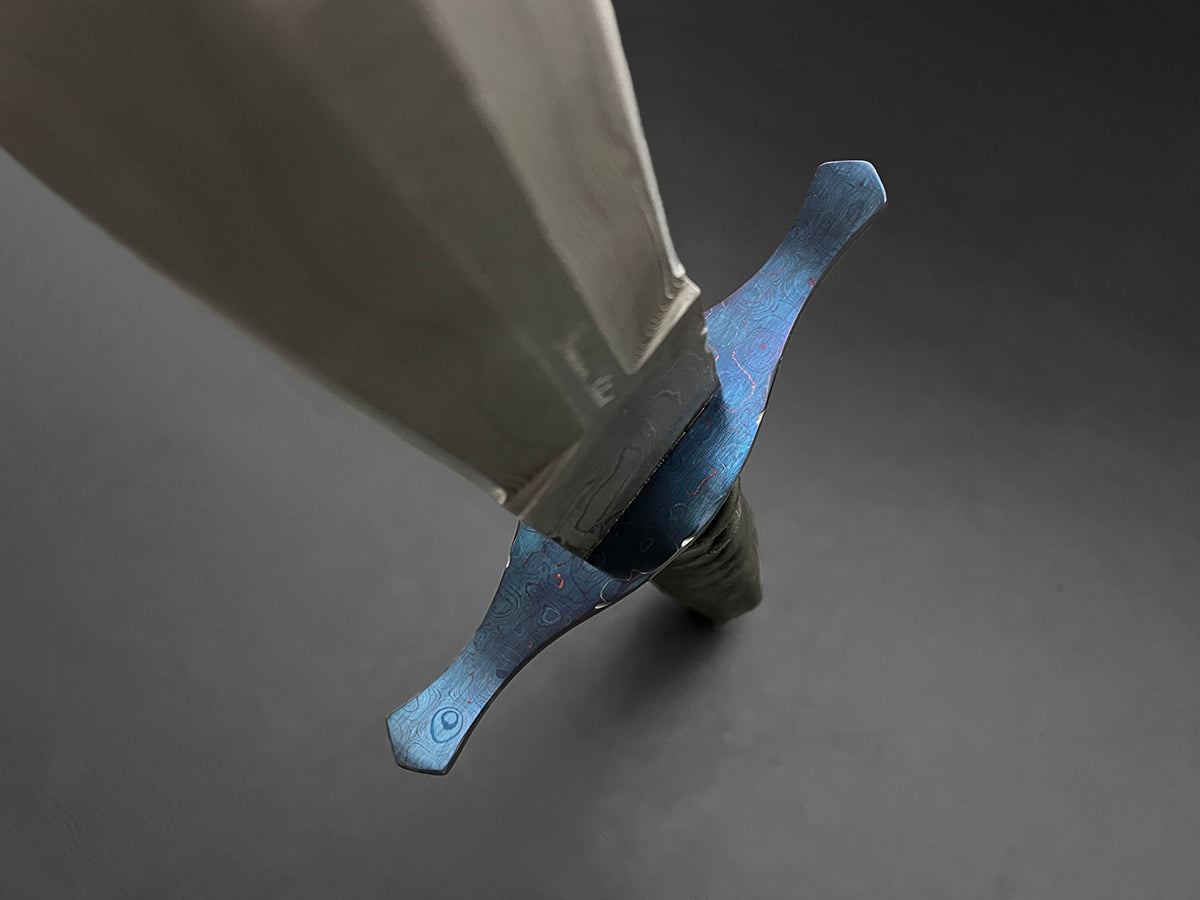 Crusader | European Style Double-Edged Sword | Dawson Select Steel | Arizona Ironwood