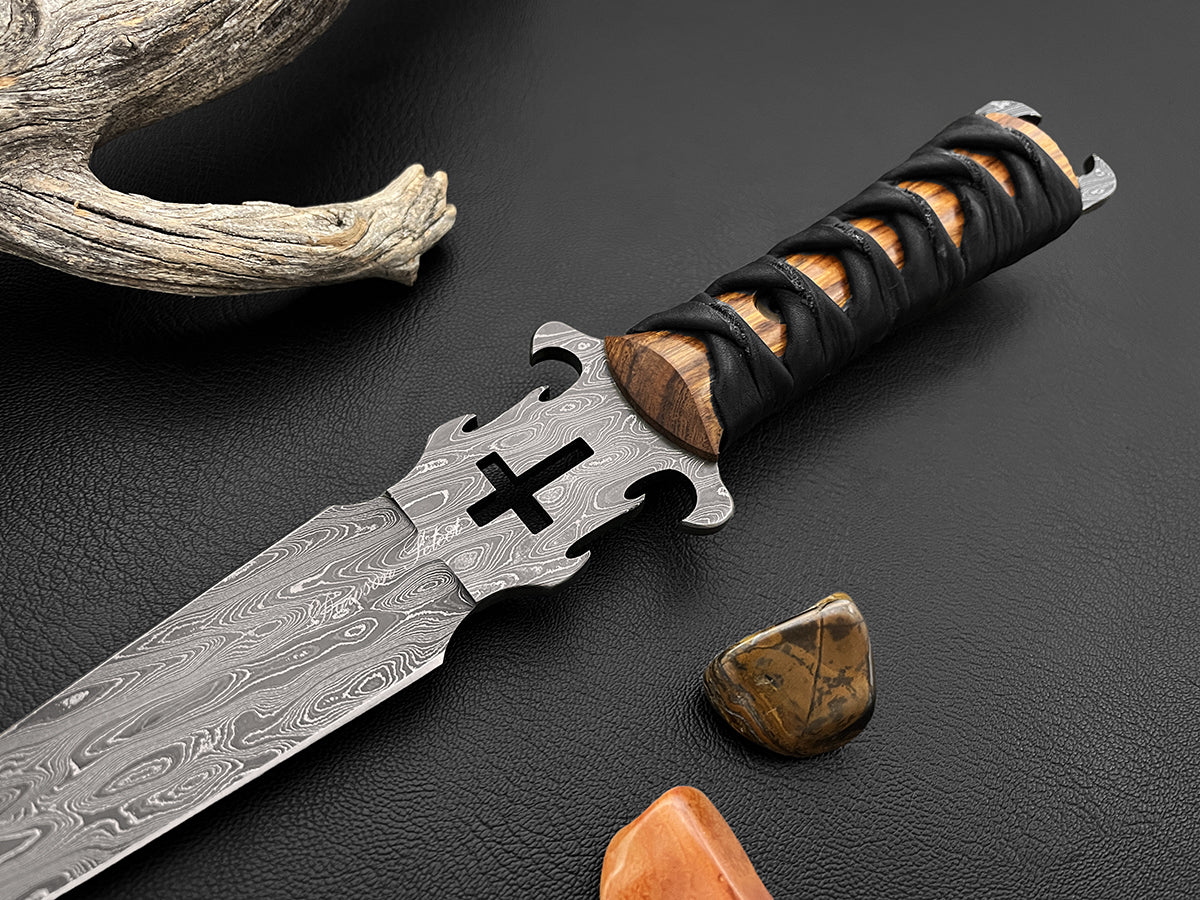 Defender of the Faith | Double-Edged Dagger | Dawson Select Steel | Arizona Ironwood