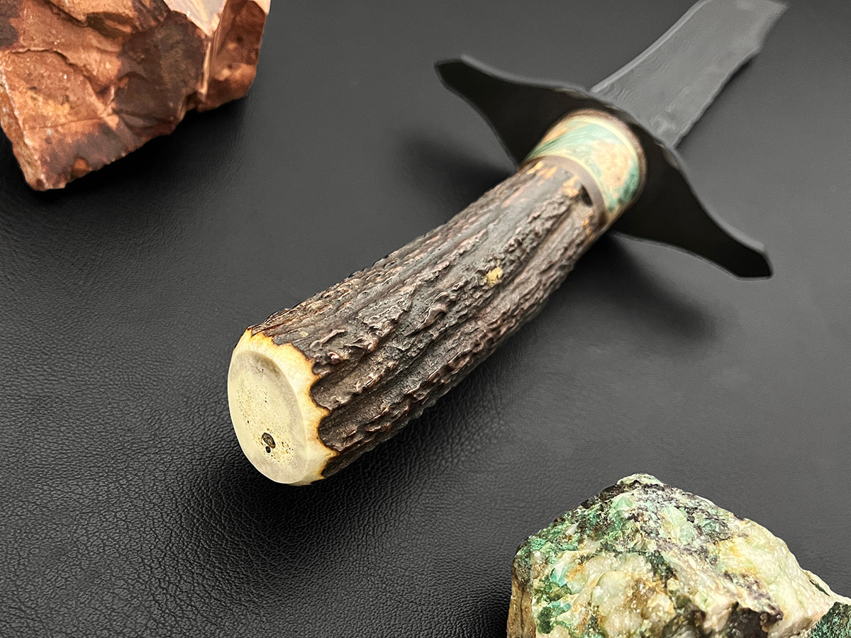 Old Missouri Western Bowie | Dawson Select Steel | Stag + Maplewood