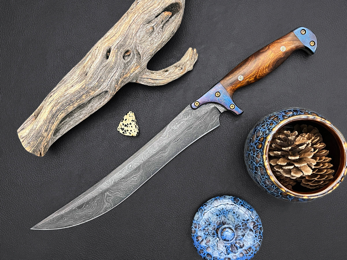 Ghodrat dar Khoda 01 | Persian Bowie | Dawson Select Steel | Arizona Ironwood