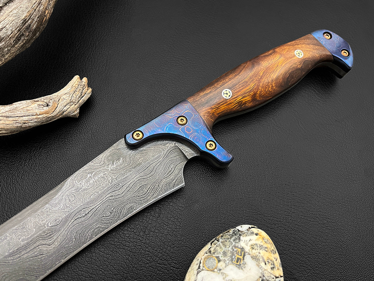 Ghodrat dar Khoda 01 | Persian Bowie | Dawson Select Steel | Arizona Ironwood