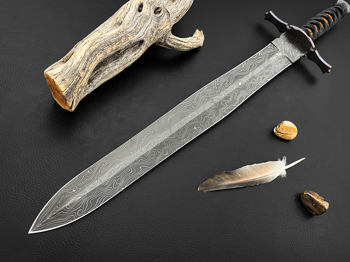 Scipio | Dawson Select Steel | Double-Edged Sword | Arizona Ironwood