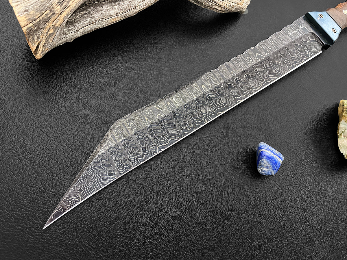 Magnus | Viking Seax Short Sword | Dawson Select Steel | Arizona Ironwood