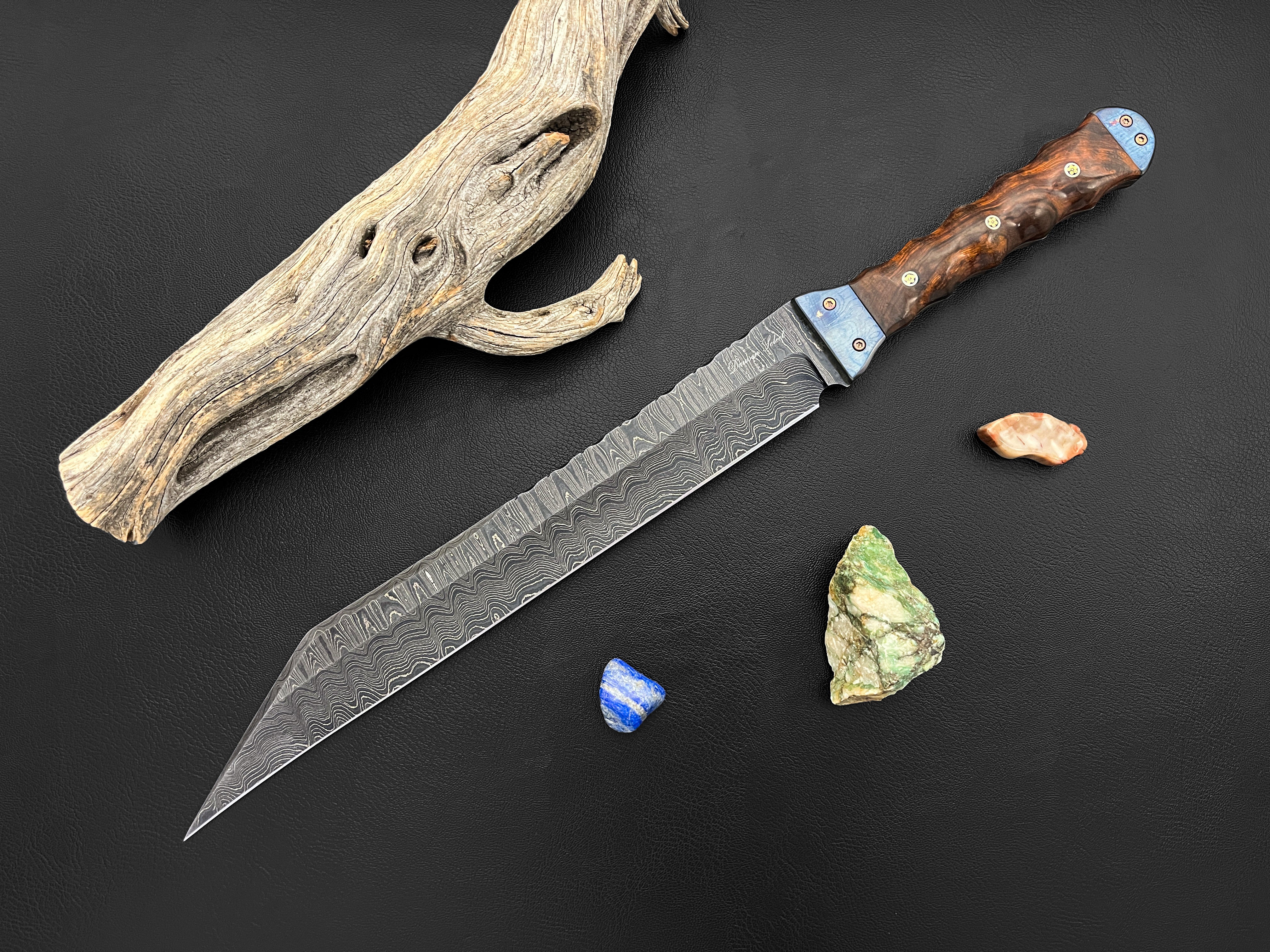 Magnus | Viking Seax Short Sword | Dawson Select Steel | Arizona Ironwood