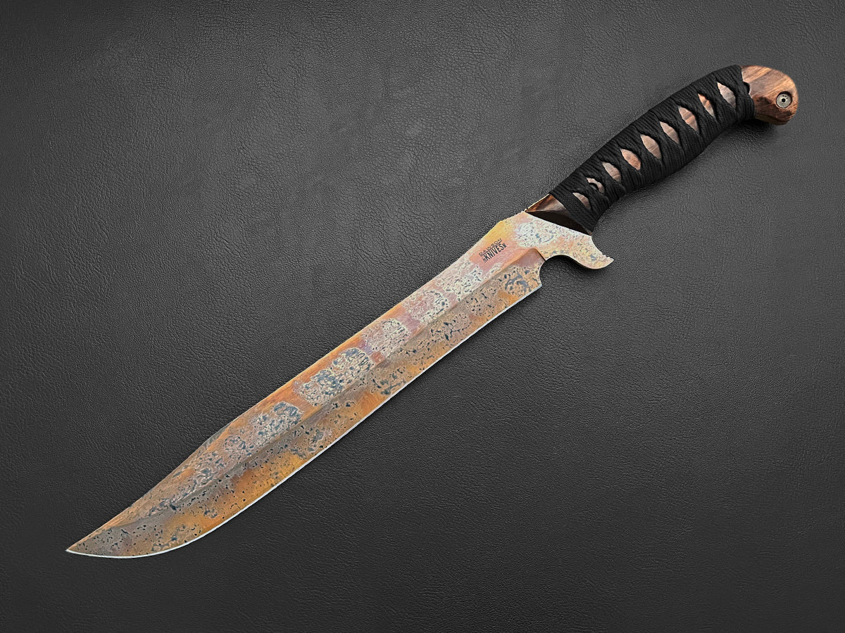 Helmsman 14" Sword | CPM-3V | Arizona Copper