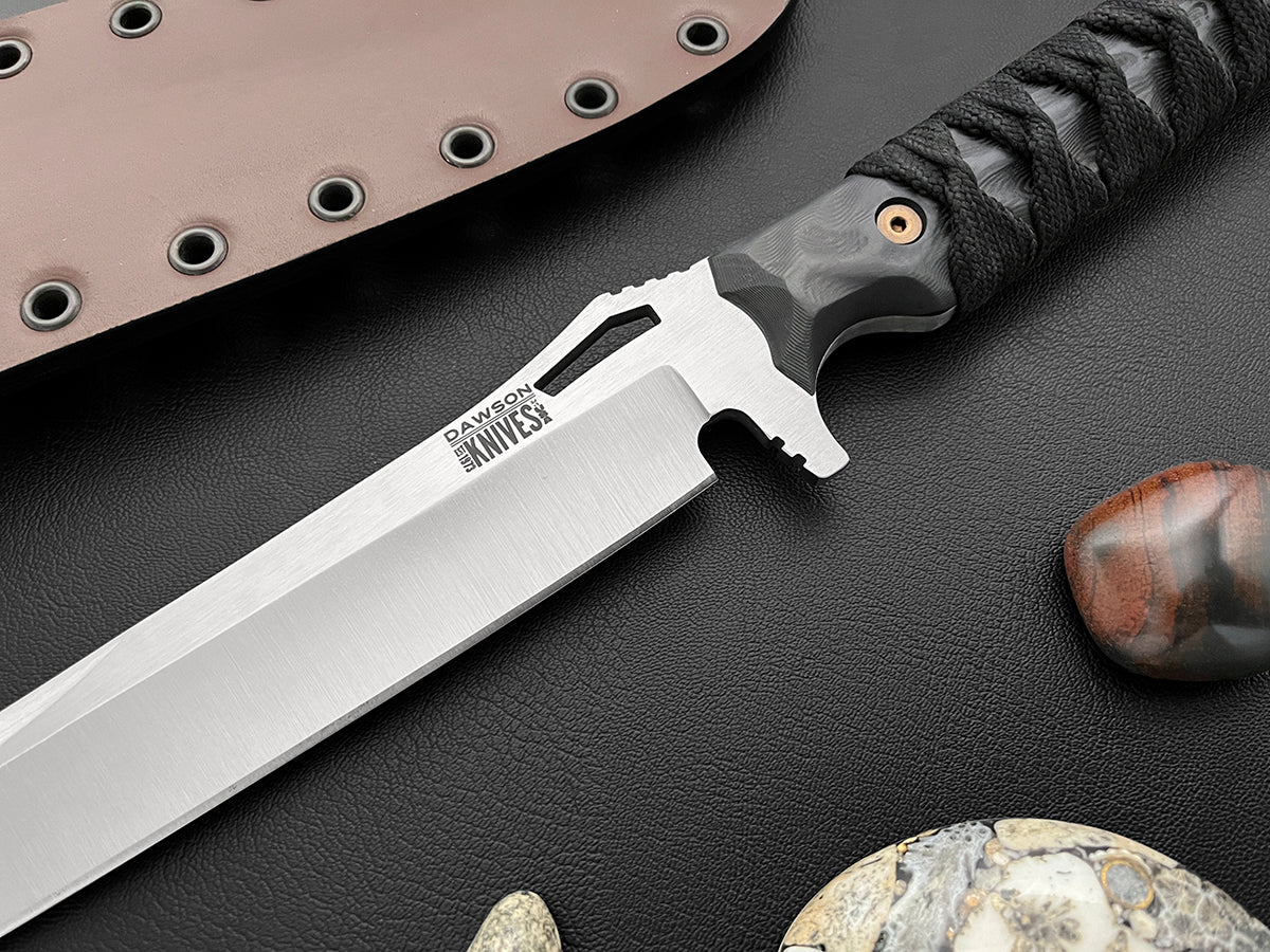 ULTRALIGHT Many Waters Ninjato Sword | 16" Blade | CPM-MagnaCut Steel | Satin Finish