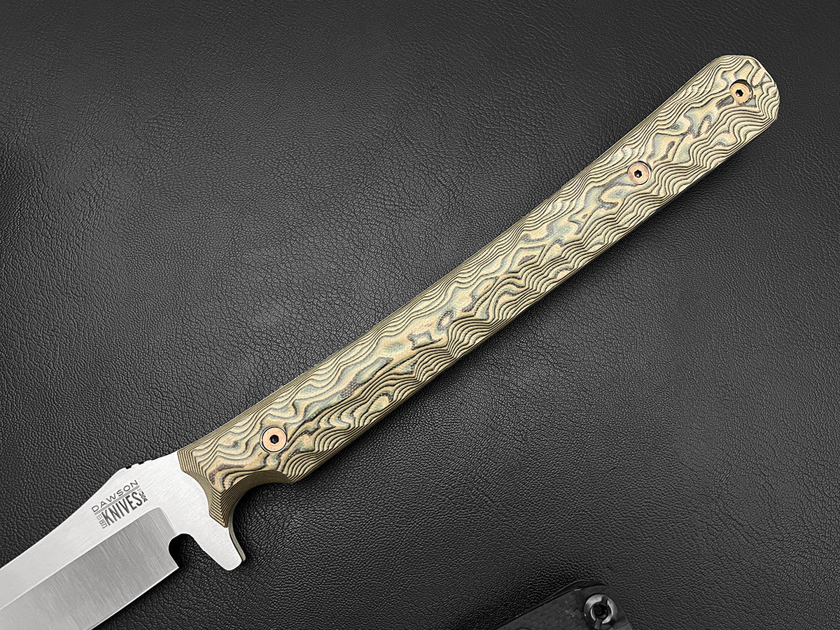 ULTRALIGHT Many Waters Ninjato Sword | 16" Blade | CPM-MagnaCut Steel | Satin Finish