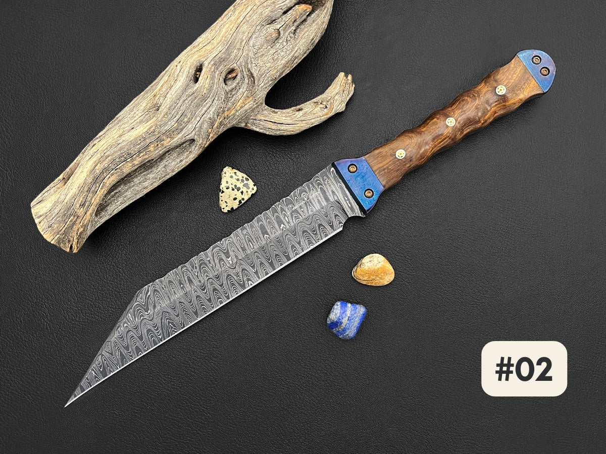 Magnus | Viking Seax Short Sword | Dawson Select Steel | Arizona Ironwood