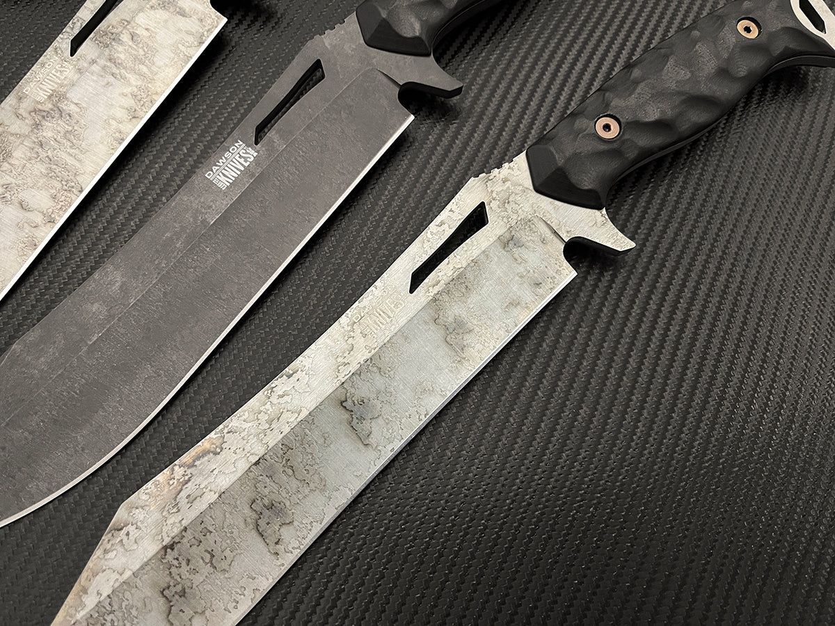 Dominion | Clip Point Survival Bowie | CPM-MagnaCut Steel | Arizona Copper Finish