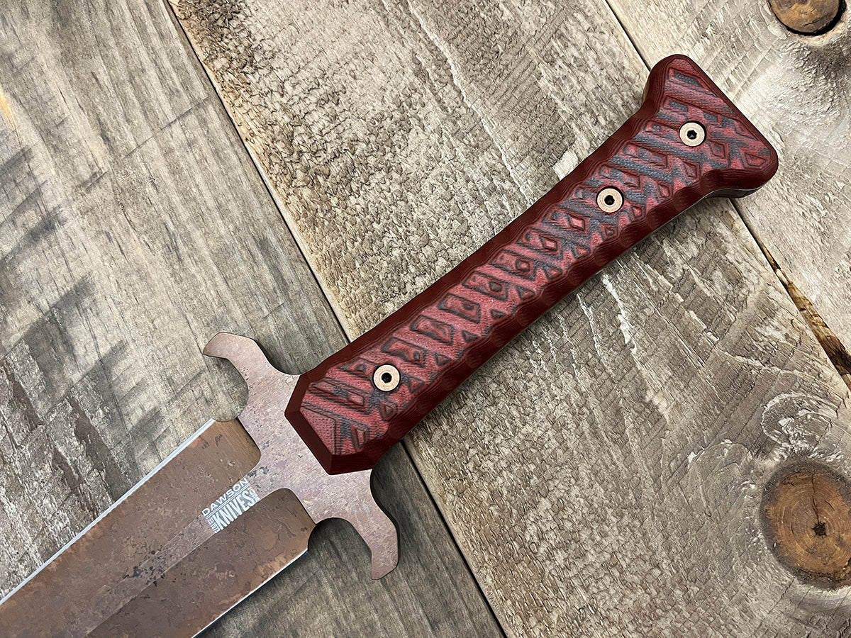 NEW 01 Proclamation | Roman Gladius Sword | 13" Blade | CPM-MagnaCut Steel |Arizona Copper Finish
