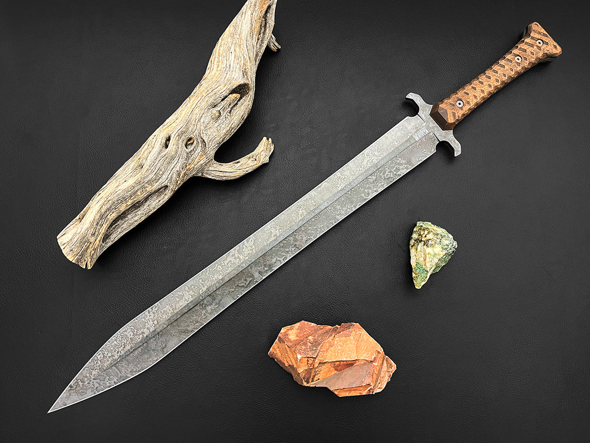 NEW Proclamation | Roman Gladius Sword | 19" Blade | CPM-MagnaCut Steel | Monsoon Finish