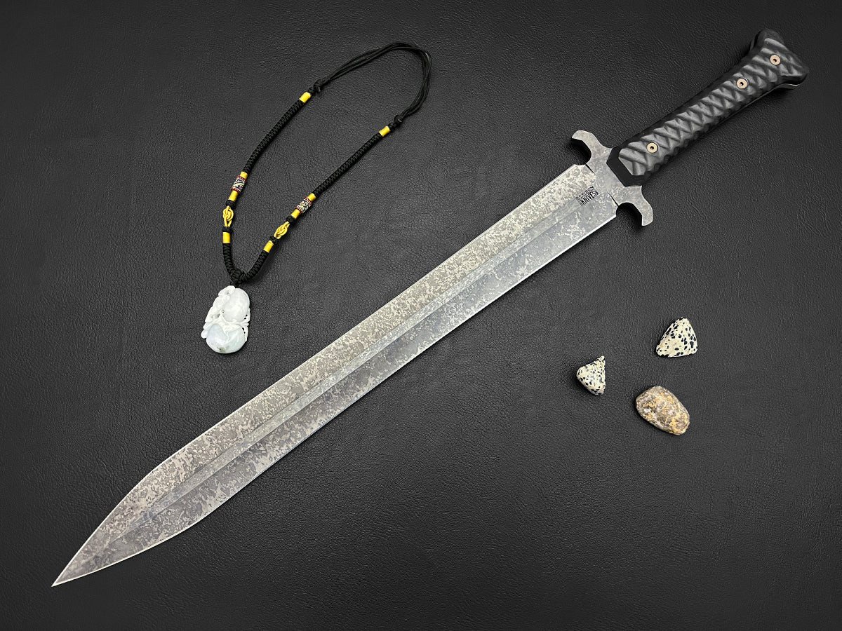NEW 01 Proclamation | Roman Gladius Sword | 19" Blade | CPM-MagnaCut Steel | Monsoon Finish