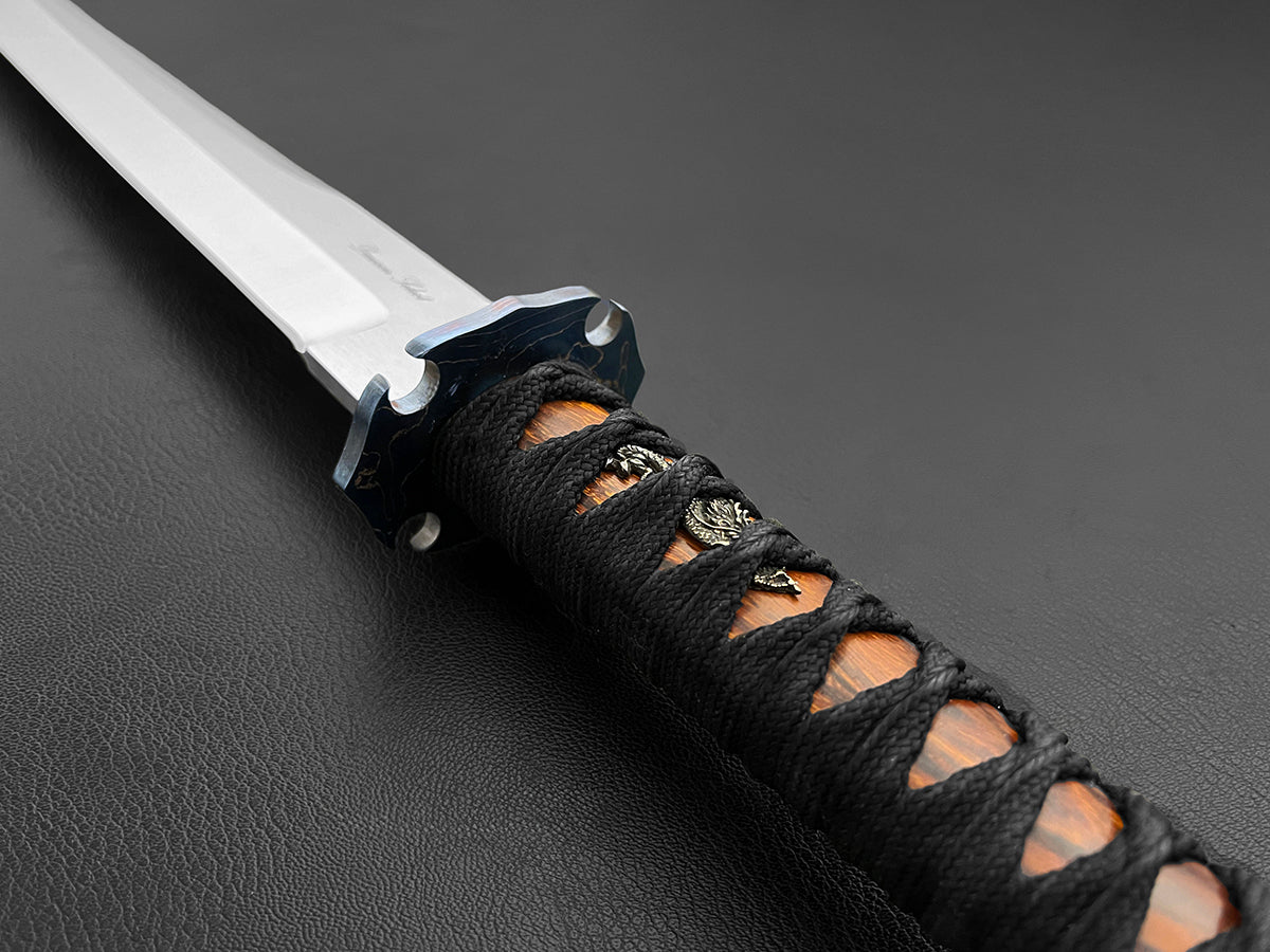 The Pearl Dragon | One of a Kind Japanese Samurai Sword | CPM-MagnaCut | Arizona Ironwood