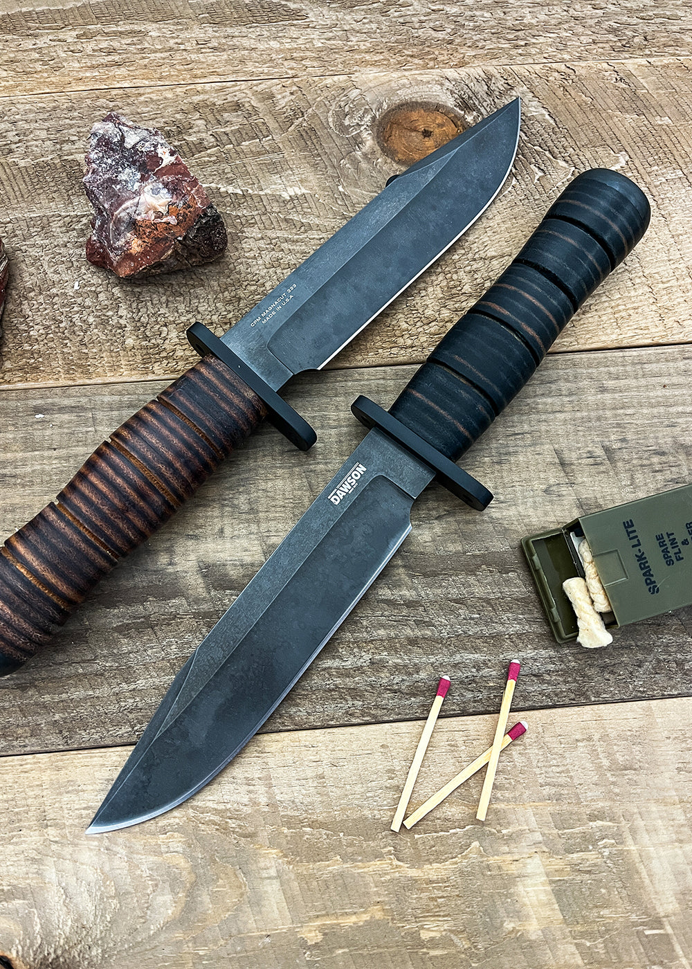 Limited Edition War Dog | WW2-Inspired Trench Knife | CPM-MagnaCut Steel | Midnight Blade Finish