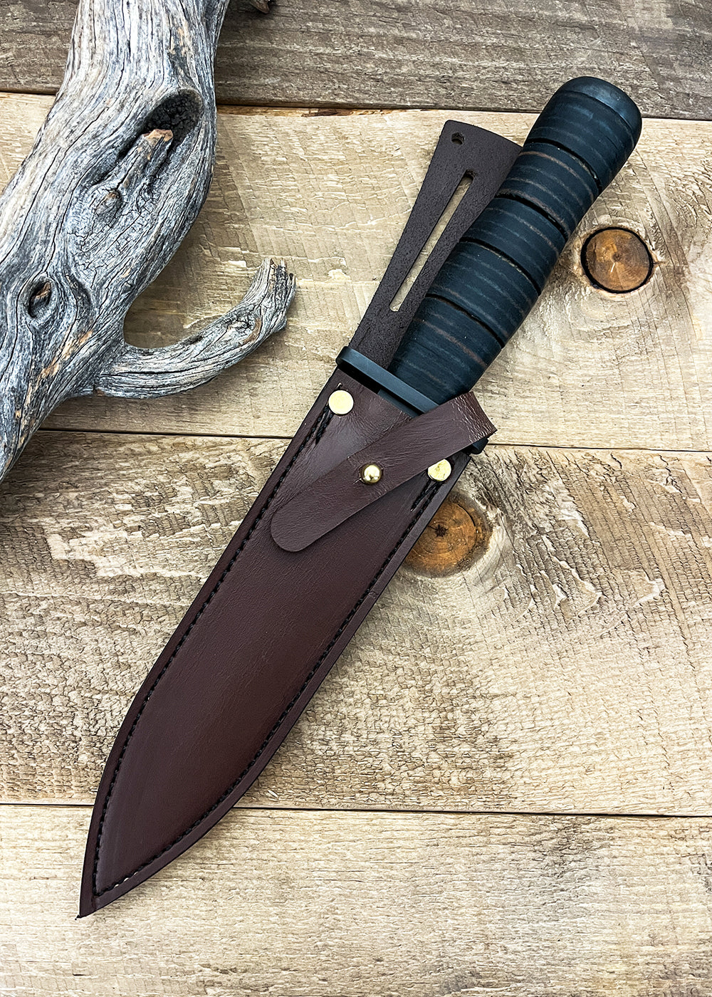 Limited Edition Woe Dagger | WW2-Inspired Trench Dagger | CPM-MagnaCut Steel | Midnight Finish