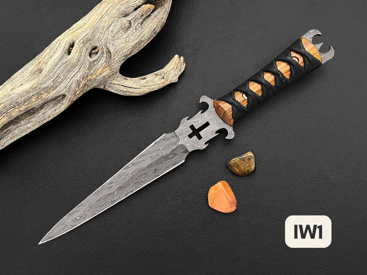 Defender of the Faith | Double-Edged Dagger | Dawson Select Steel | Arizona Ironwood