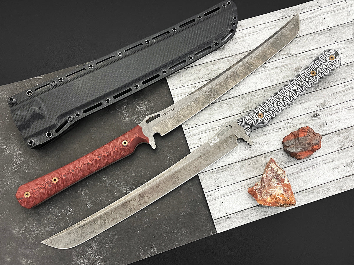 NEW GEN 2 Armageddon | Survival Short Sword | 13" Blade | CPM-Magnacut Steel | NEW Monsoon Finish