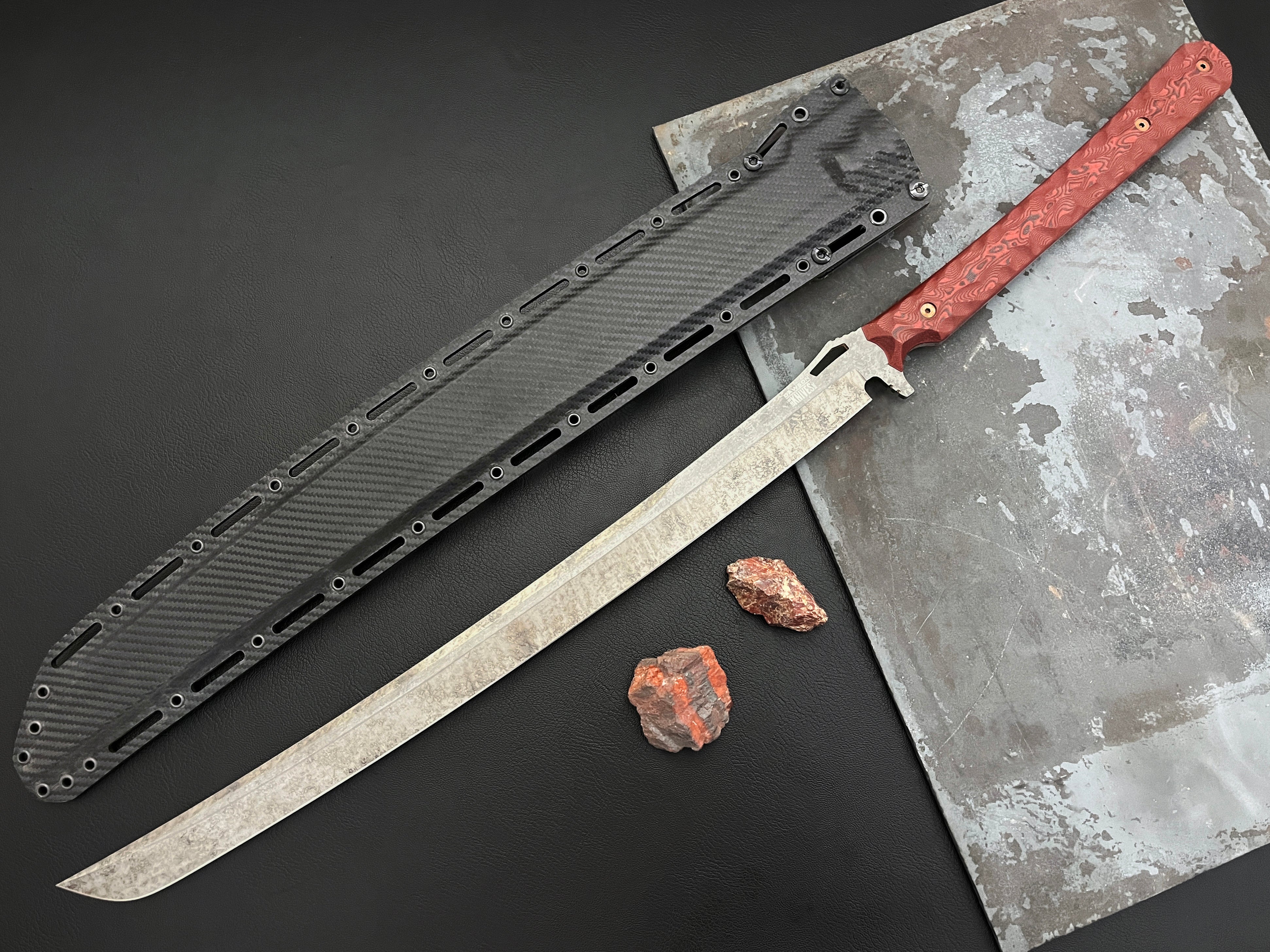 Armageddon Survival Sword | 19" Blade | Monsoon Finish | CPM MagnaCut Steel