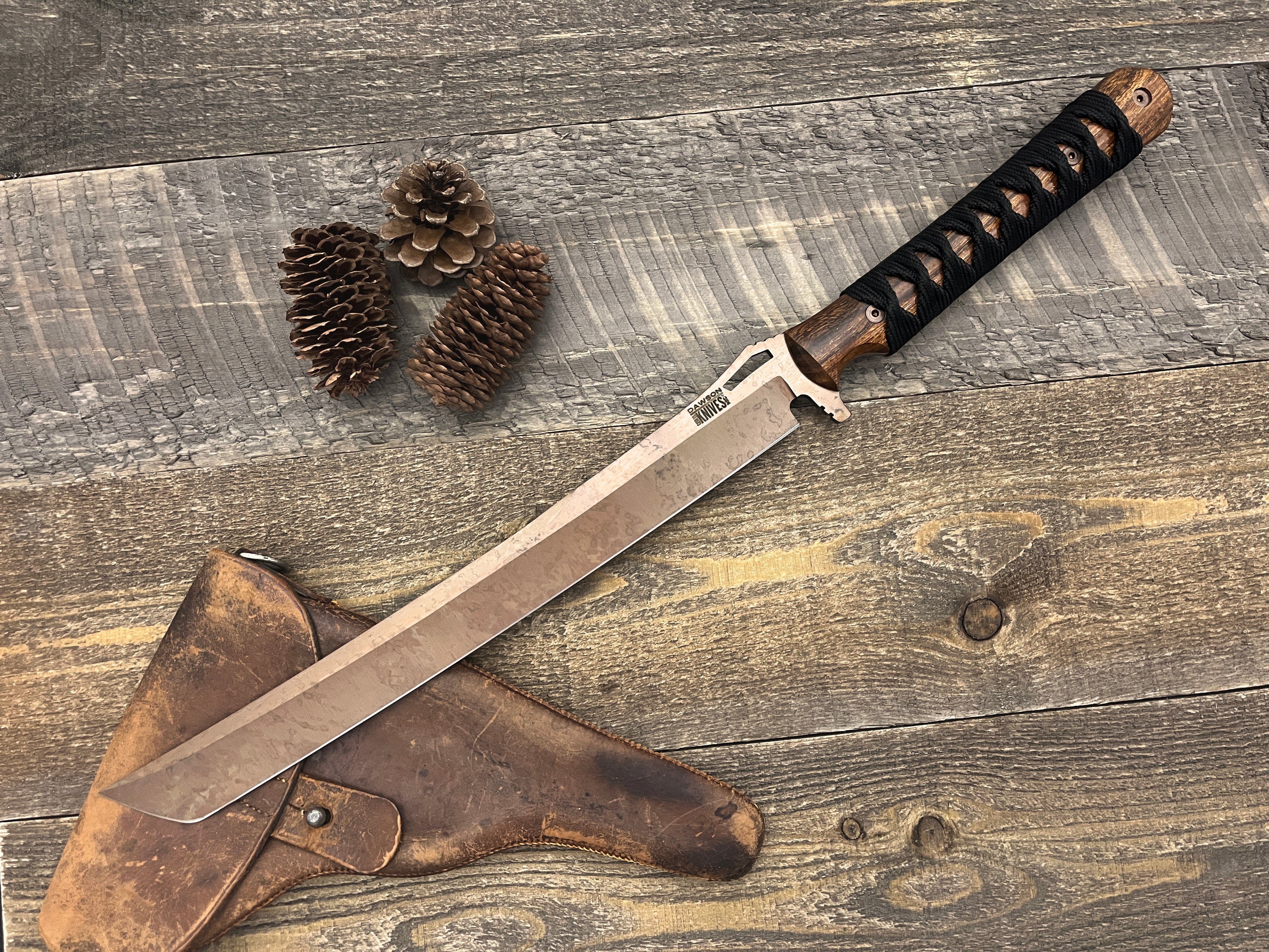 Armageddon | Survival Short Sword | 13" Blade | CPM-Magnacut Steel | Arizona Copper