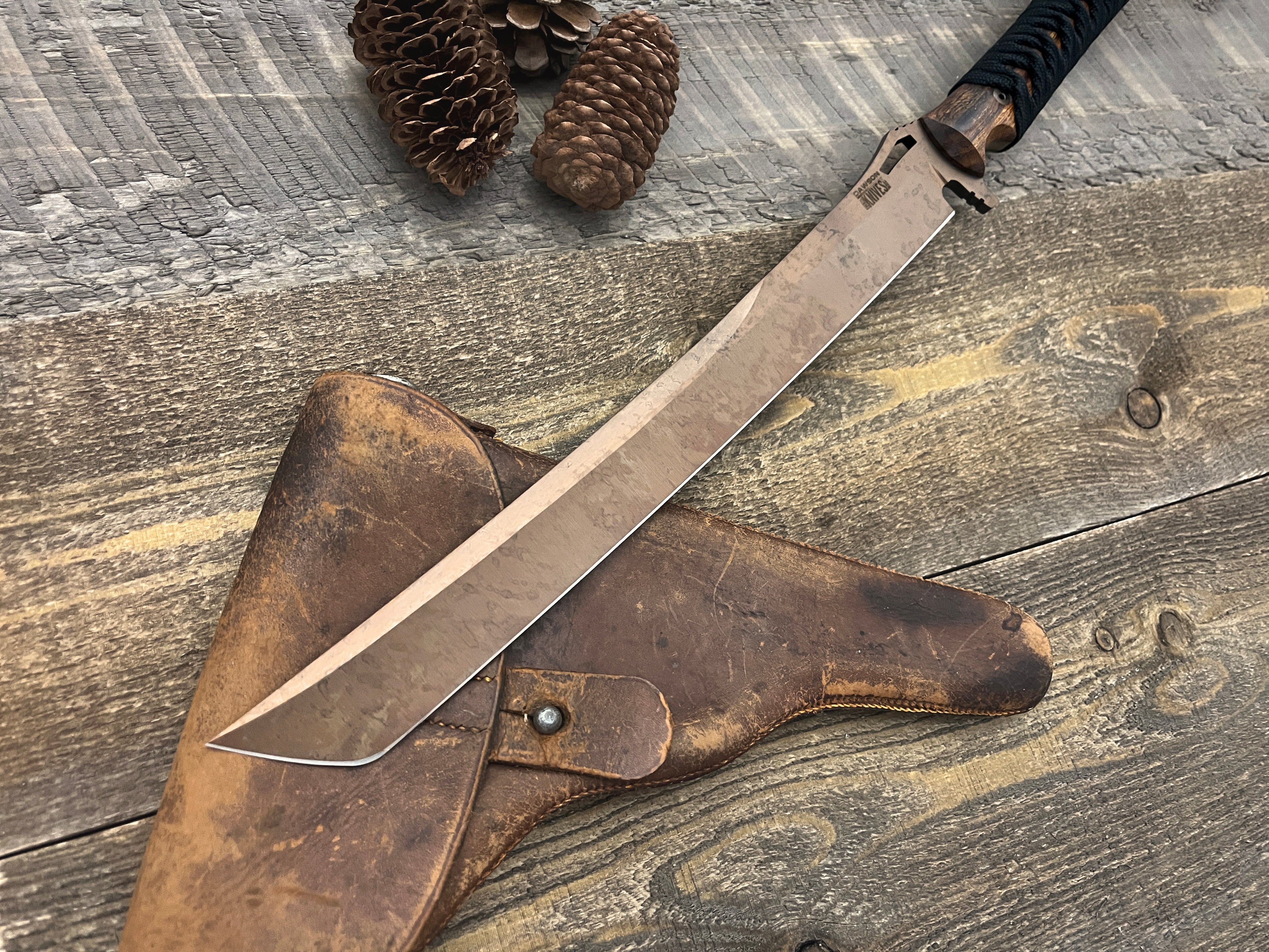 Armageddon | Survival Short Sword | 13" Blade | CPM-Magnacut Steel | Arizona Copper