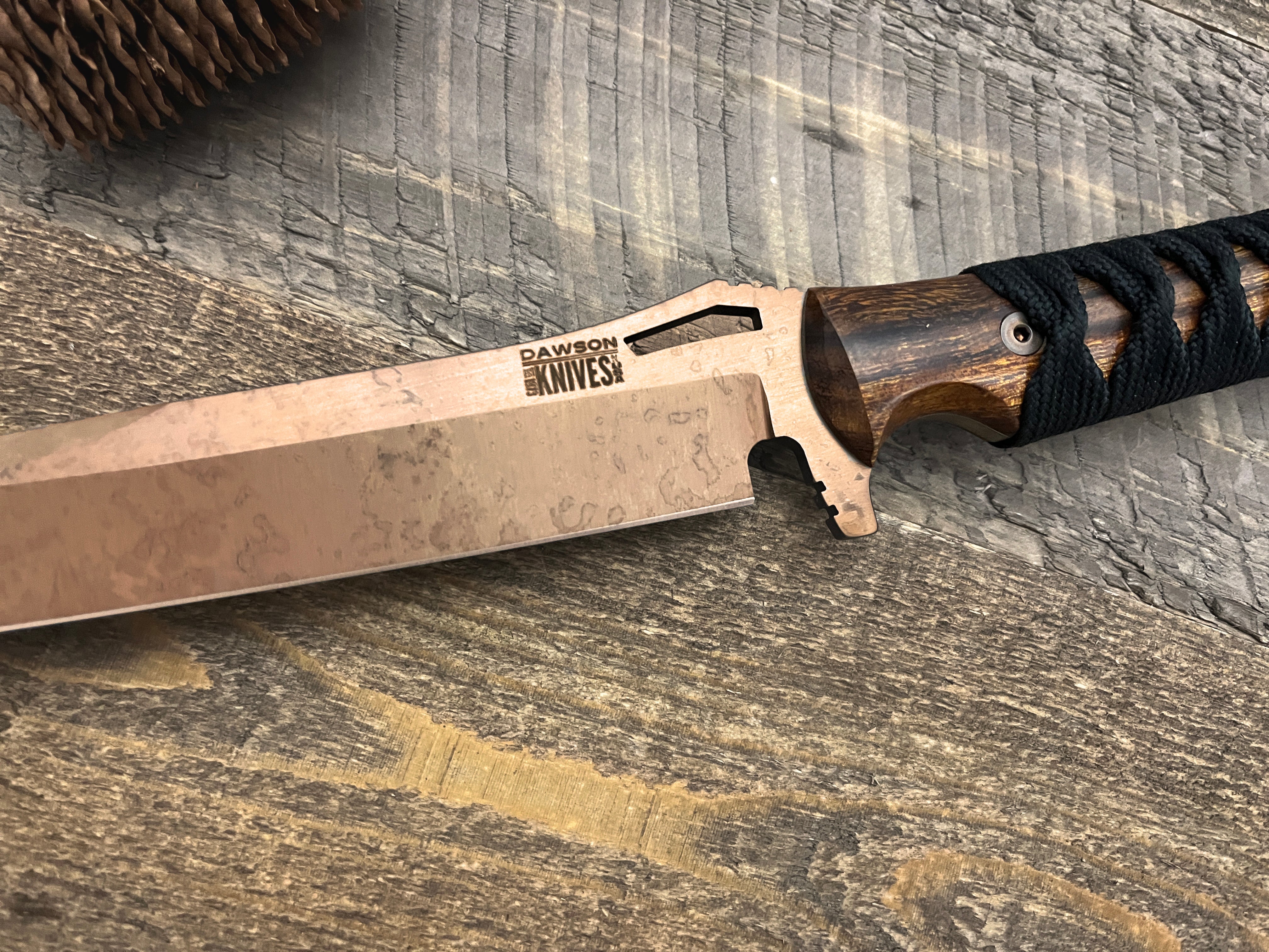 Armageddon | Survival Short Sword | 13" Blade | CPM-Magnacut Steel | Arizona Copper