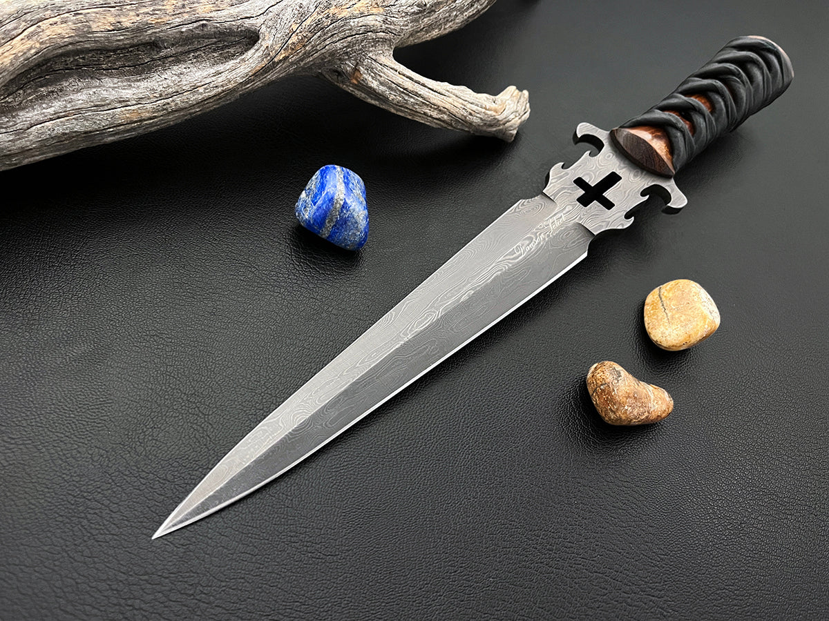 Defender of the Faith | Double-Edged Dagger | Dawson Select Steel | Arizona Ironwood