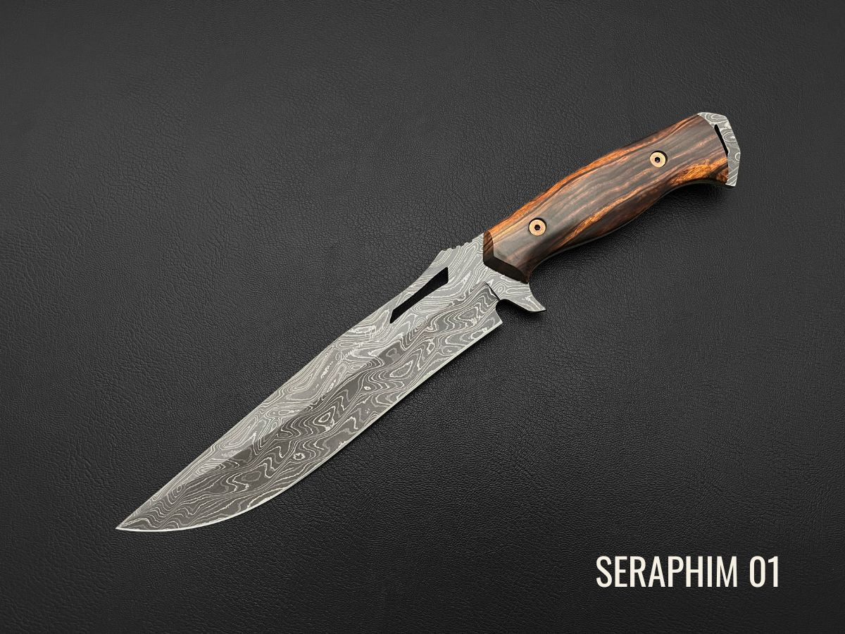 Seraphim CP (Crusher Pommel) | Urban Survival Bowie | Arizona Ironwood | Dawson Select