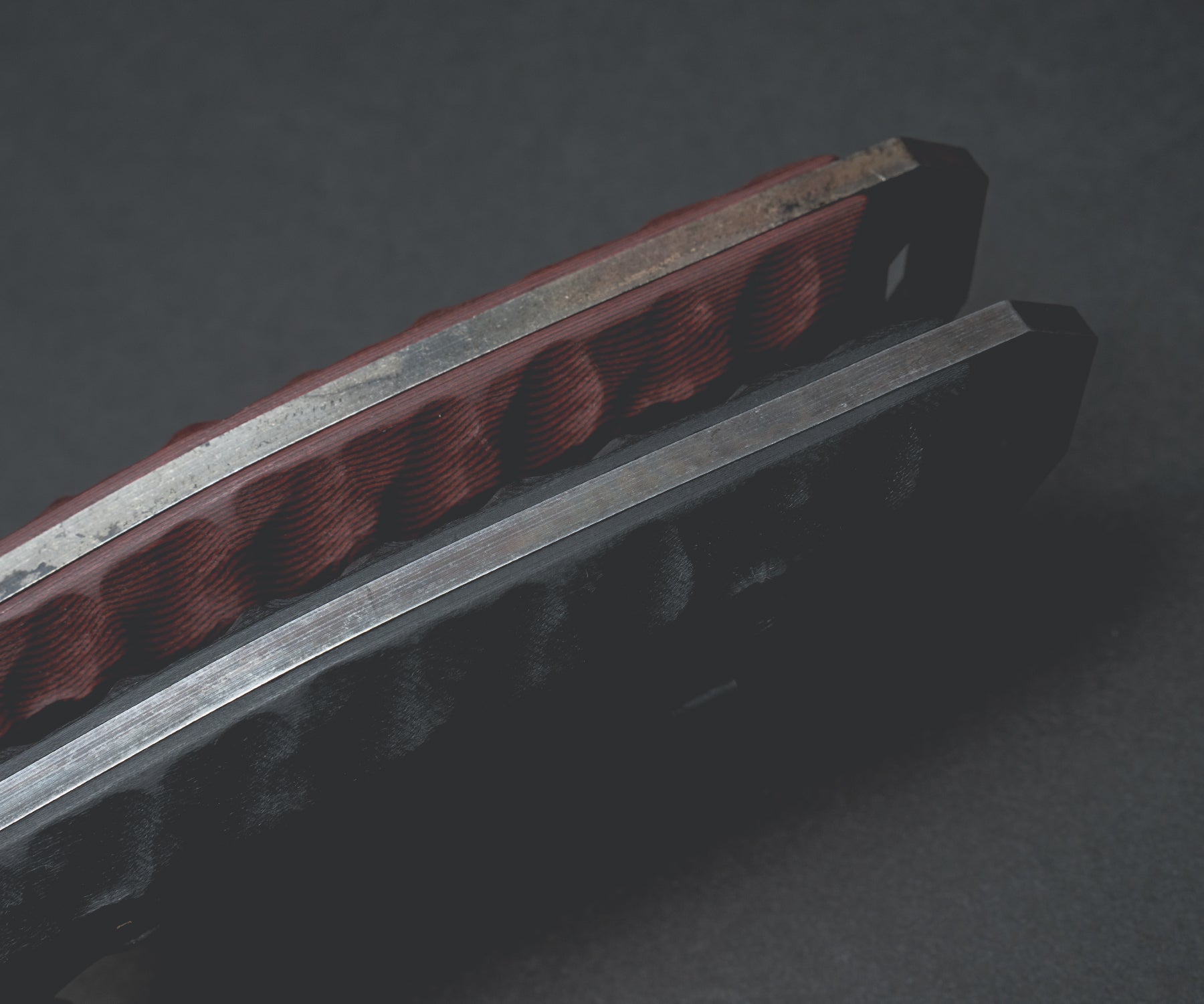 Dominion | Clip Point Survival Bowie | Pop's ProCut Steel | Rainstorm Blade Finish