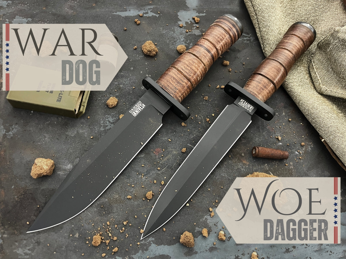 Limited Edition War Dog | WW2-Inspired Trench Knife | CPM-MagnaCut Steel