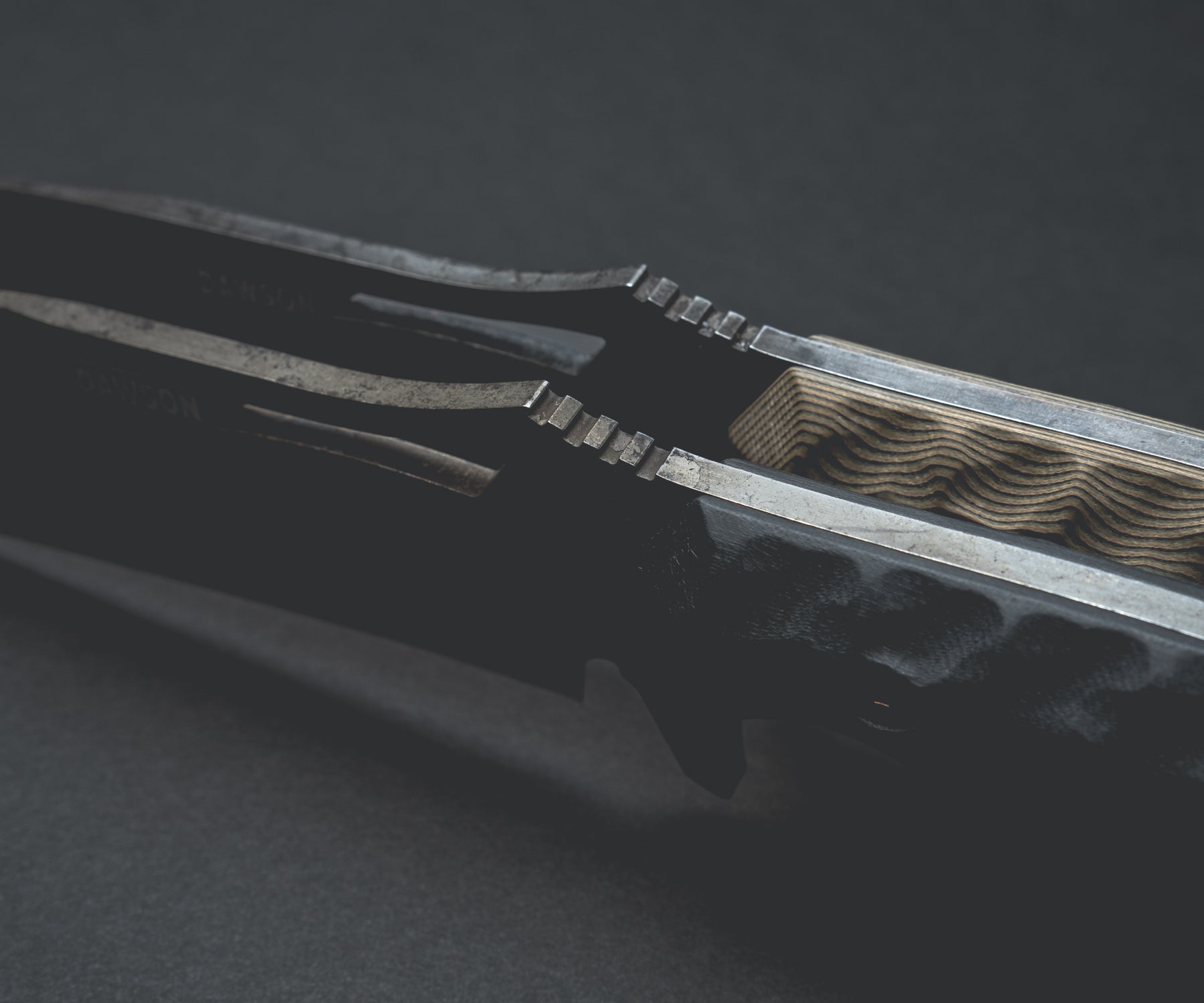 Seraphim CP (Crusher Pommel) | Urban Survival Bowie | Pop's ProCut Steel | Rainstorm Blade Finish
