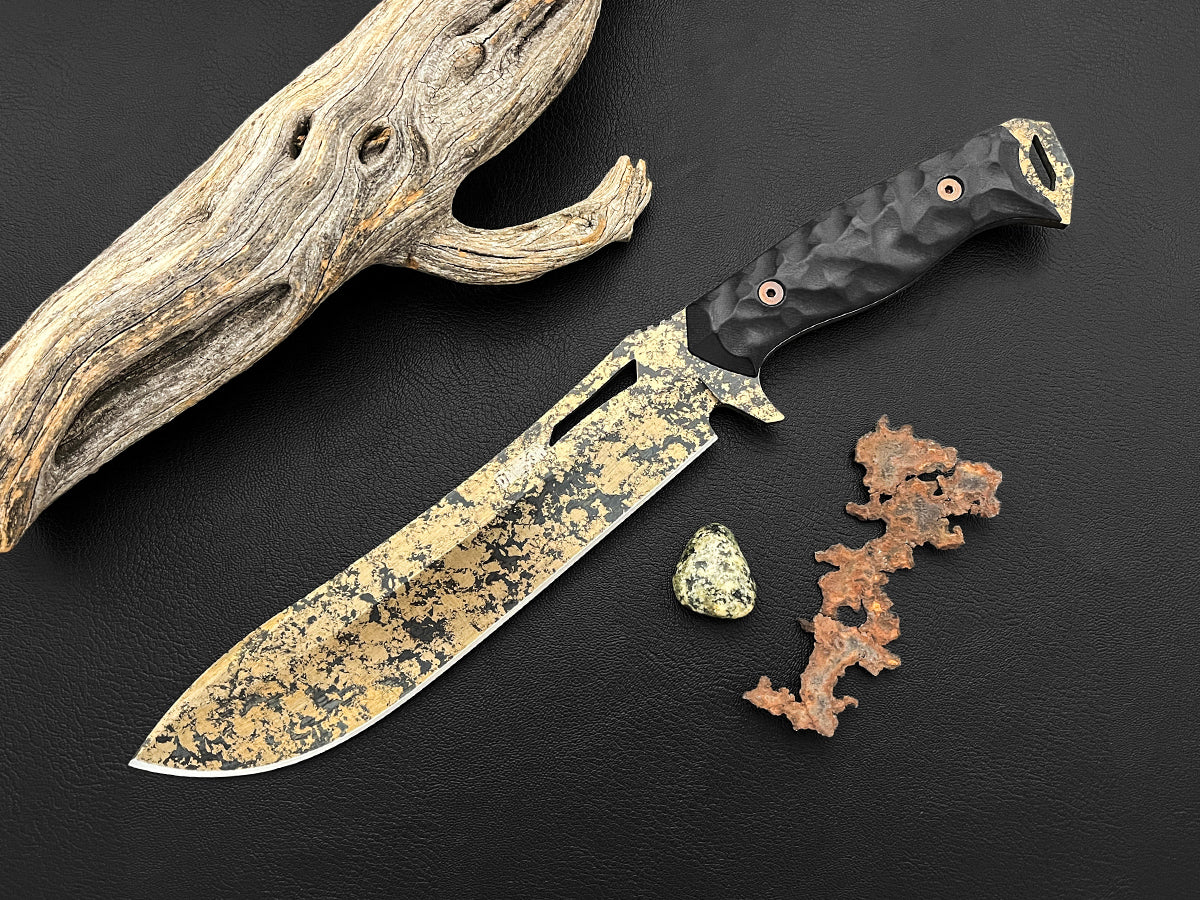 Archangel | Bolo Bowie | Pop's ProCut Steel | Wildfire Blade Finish