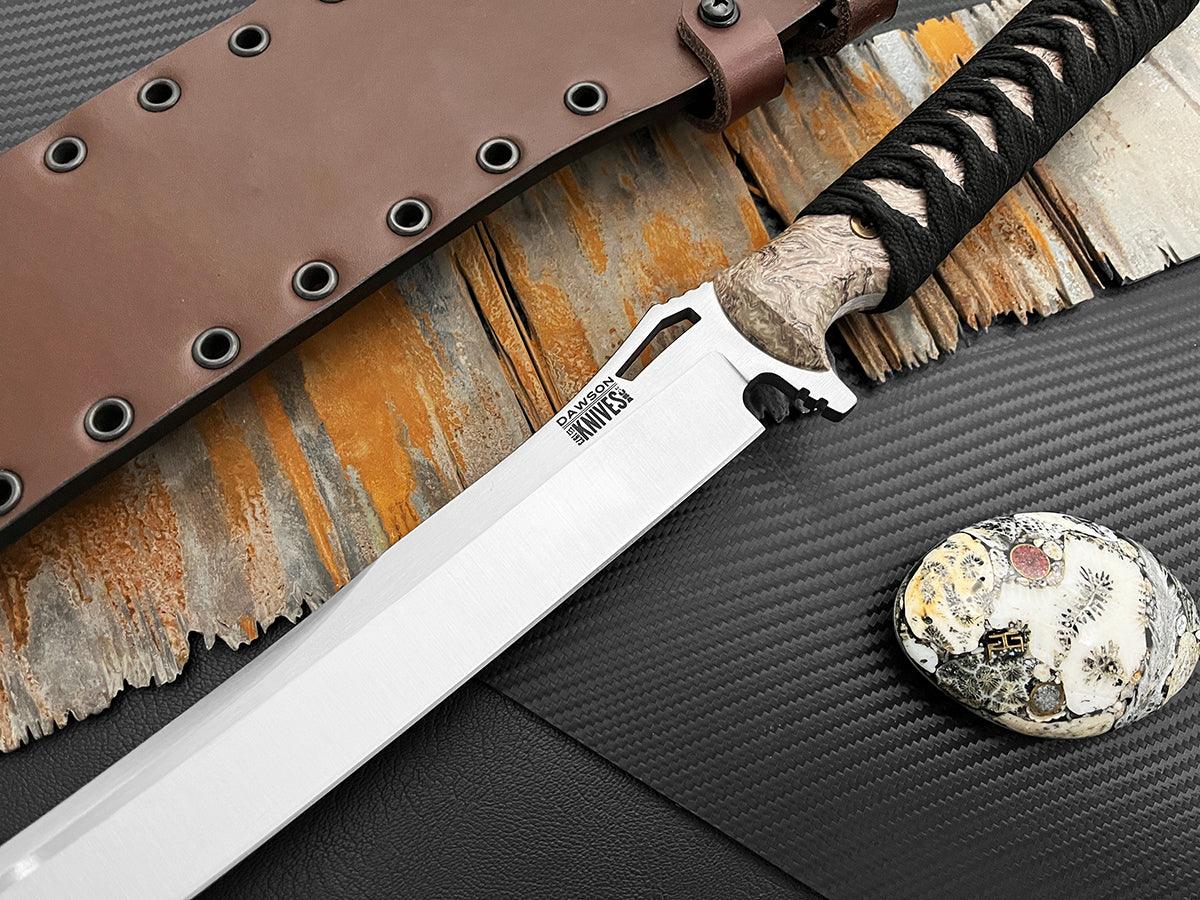 Armageddon | Survival Short Sword | 13" Blade | CPM-Magnacut Steel | Satin Finish