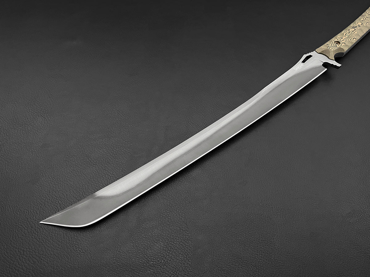 Armageddon Survival Sword | 16" Blade | 80CRV2 Steel | NEW Hamon - Differential Heat Treat