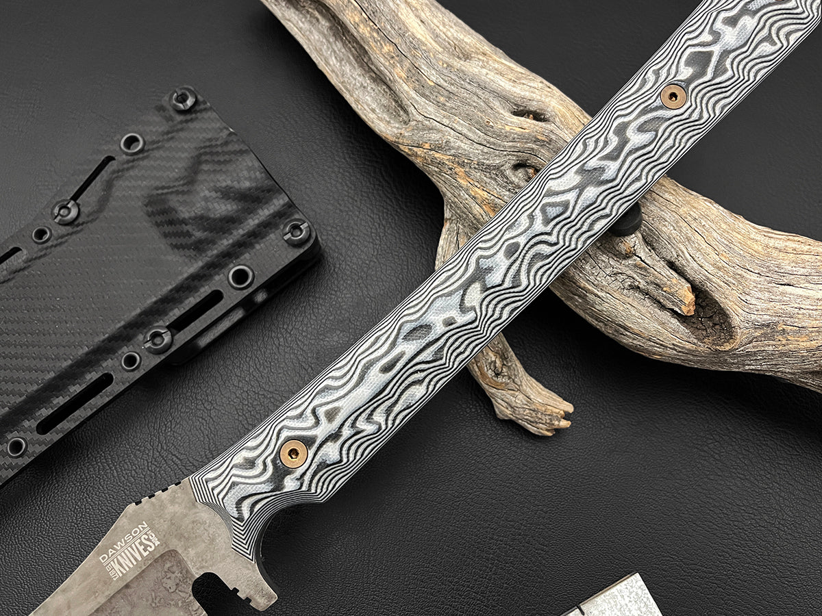 ULTRALIGHT Armageddon Survival Sword | 16" Blade | CPM-MagnaCut Steel | Monsoon Finish