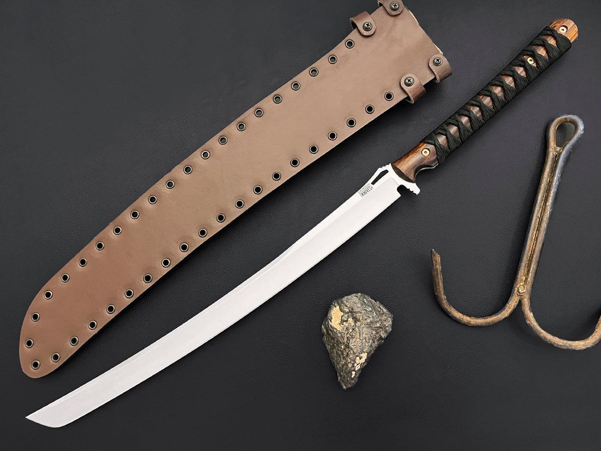 Armageddon Survival Sword | 16" Blade | CPM-MagnaCut Steel | Satin Finish