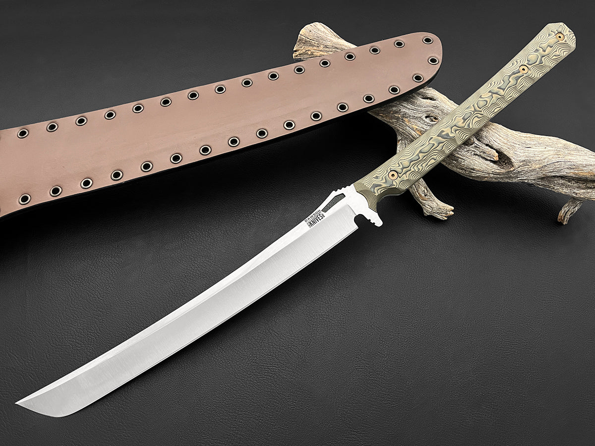 NEW GEN 2 Armageddon | Survival Short Sword | 13" Blade | CPM-Magnacut Steel | Satin Finish