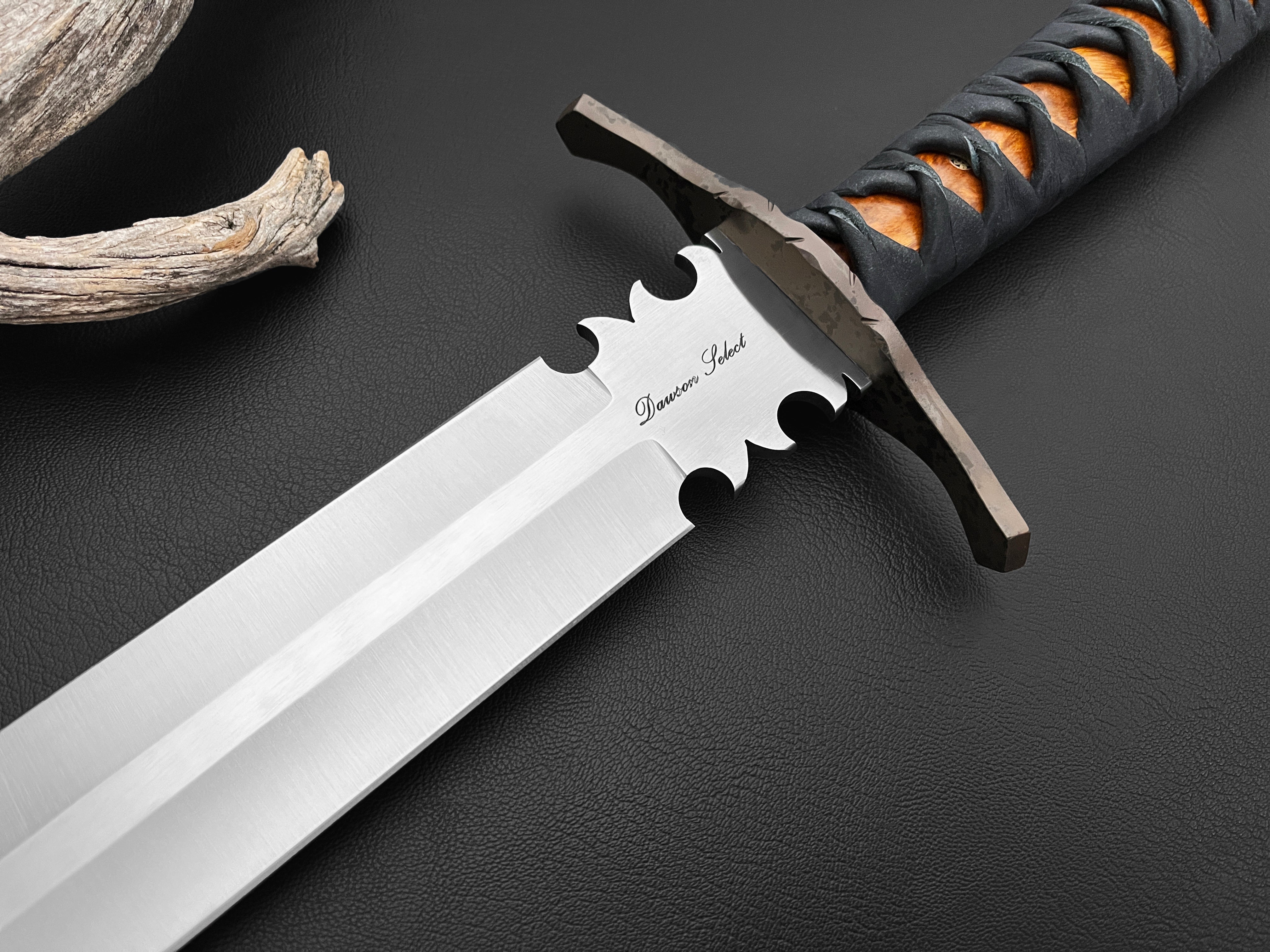 Custom Beowulf | European Style Short Sword | CPM-Magnacut Steel | Arizona Ironwood